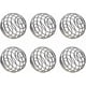thumbnail image 1 of 6 PCS 2 inches Shaker Balls, 304 stainless steel Shaker Bottle Ball ReplacementWhisk Ball Milkshake Protein, 1 of 4