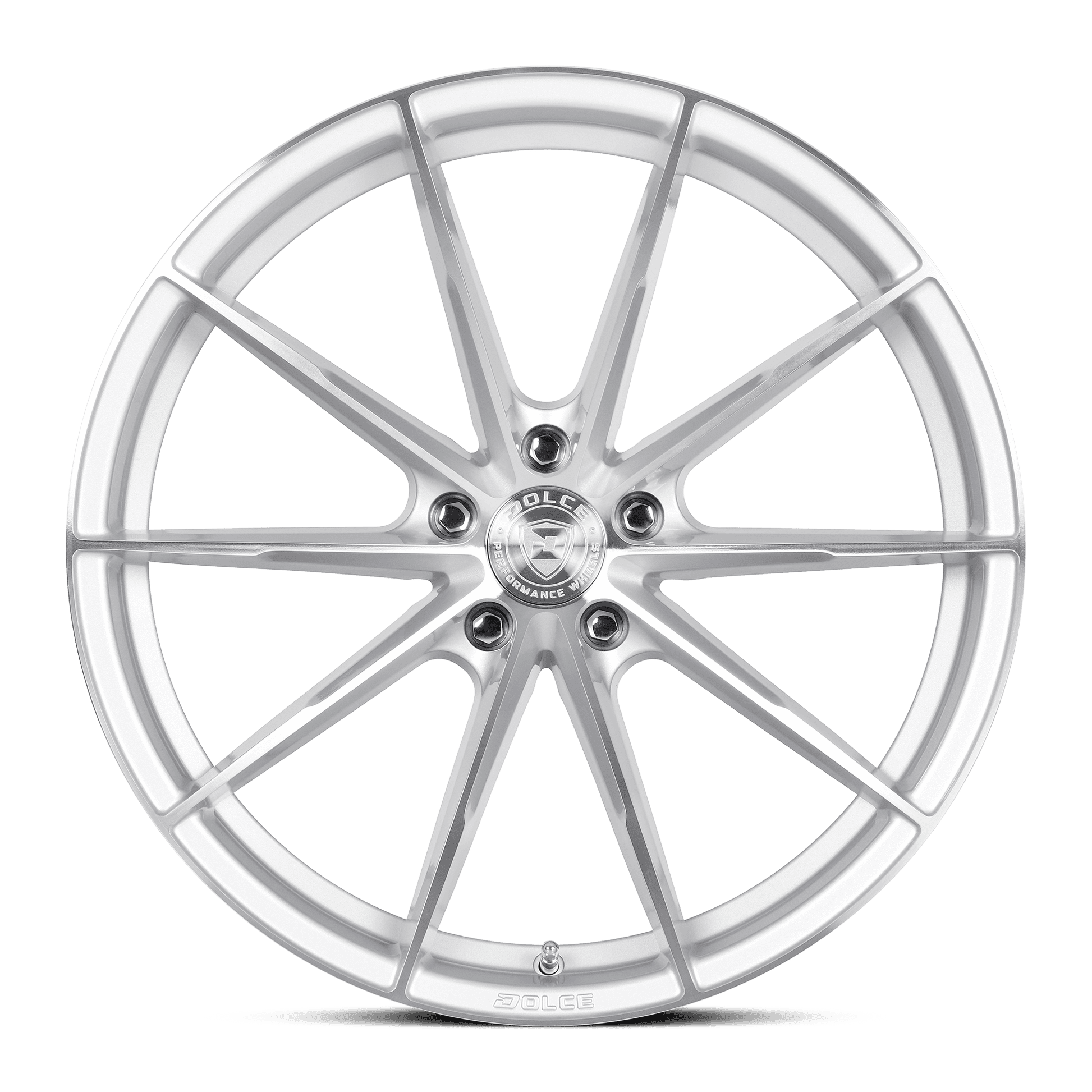 Dolce Performance Veloce Gloss Silver Machined Face 8.5-18