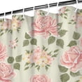 thumbnail image 4 of Waterproof Pioneer Shower Curtain 72x84 Inch Polyester Unique Cute Floral Shower Curtain for Bathroom Hotel Home Decor with 12 Plastic Hooks, 4 of 5