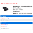 thumbnail image 2 of Window Switch - Compatible with 2013 - 2019 Ford Taurus 2014 2015 2016 2017 2018, 2 of 2