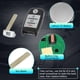 thumbnail image 4 of Control remoto inteligente de entrada sin llave de reemplazo SY5JFFGE04 433 MHz para Kia Optima 2016 2017 2018 2019 2020 No. 95440-D4000/95440-D5000/95440D4000/95440D5000 4 Botones, 4 of 7