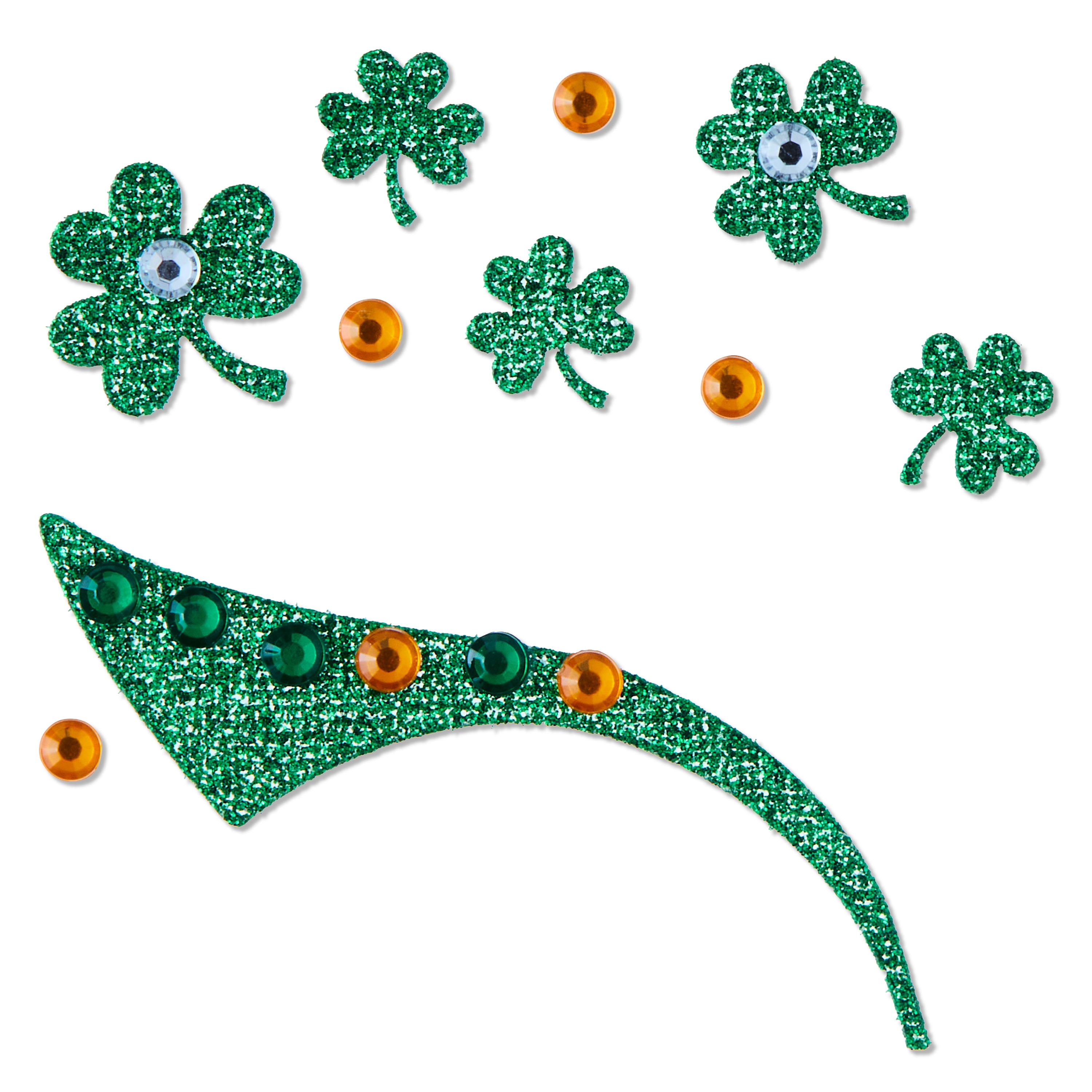 Temporary Face Tattoos, 40 Pieces, St. Patrick's Day by Way To Celebrate