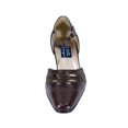 thumbnail image 2 of PEERAGE Xena Women's Wide Width Leather Dress Pumps BROWN 10, 2 of 6