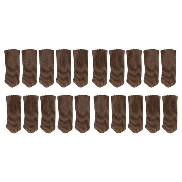 Protectores para patas de escritorio y protectores de suelo, paquete de 20 cojines de punto grueso para silla