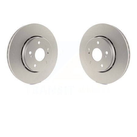 Genius Front Coated Disc Brake Rotors Pair for Car 2010-2013 Suzuki Kizashi KG-100323