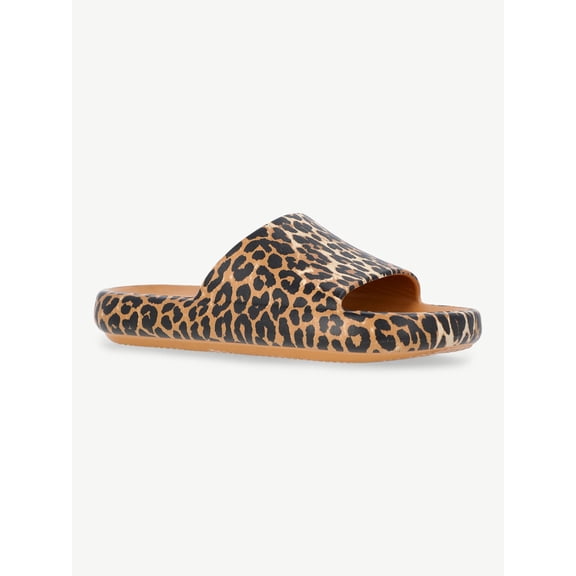 No Boundaries Comfort Slide Sandals, Women's