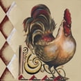 thumbnail image 3 of Hakimipour, Tiffany 20x20 Black Modern Framed Museum Art Print Titled - Rules the Roosters Square II, 3 of 5