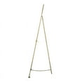 thumbnail image 2 of Benjara 70 Inch Easel Stand, Gold Iron Frame, Free Standing, Large, 2 of 5
