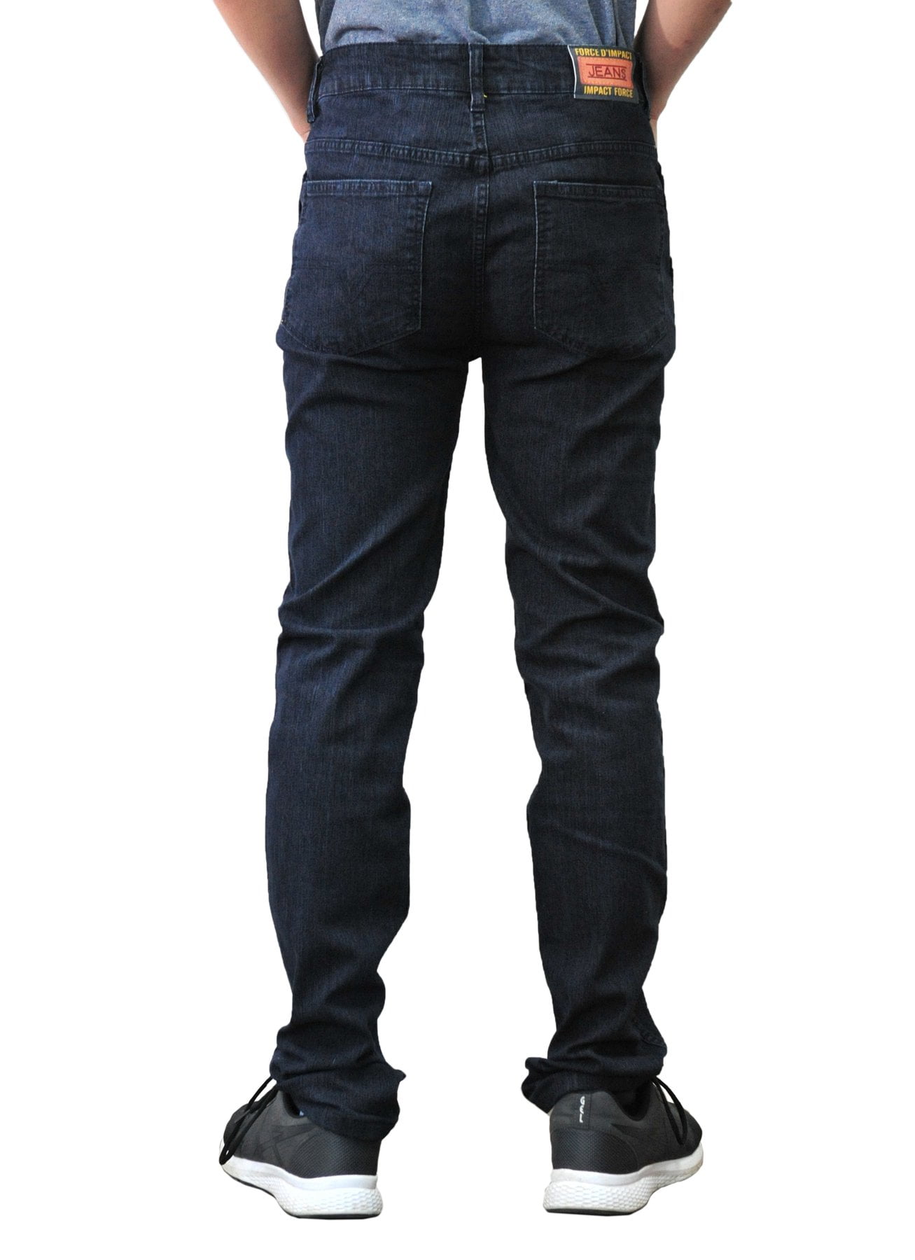 Caesar Mens Skinny Stretch Jeans Slim 