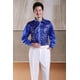 thumbnail image 1 of Camisa con lentejuelas para hombre, disfraz de actuación, disfraz de coro para adultos, disfraz de escenario, actuación de baile, camisa de manga larga, 1 of 5