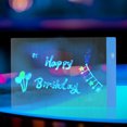 thumbnail image 4 of Large Acrylic Night Light Night Market Stall Luminous Light Board DIY Menu Children's Painting Message Board 100ml, 4 of 5