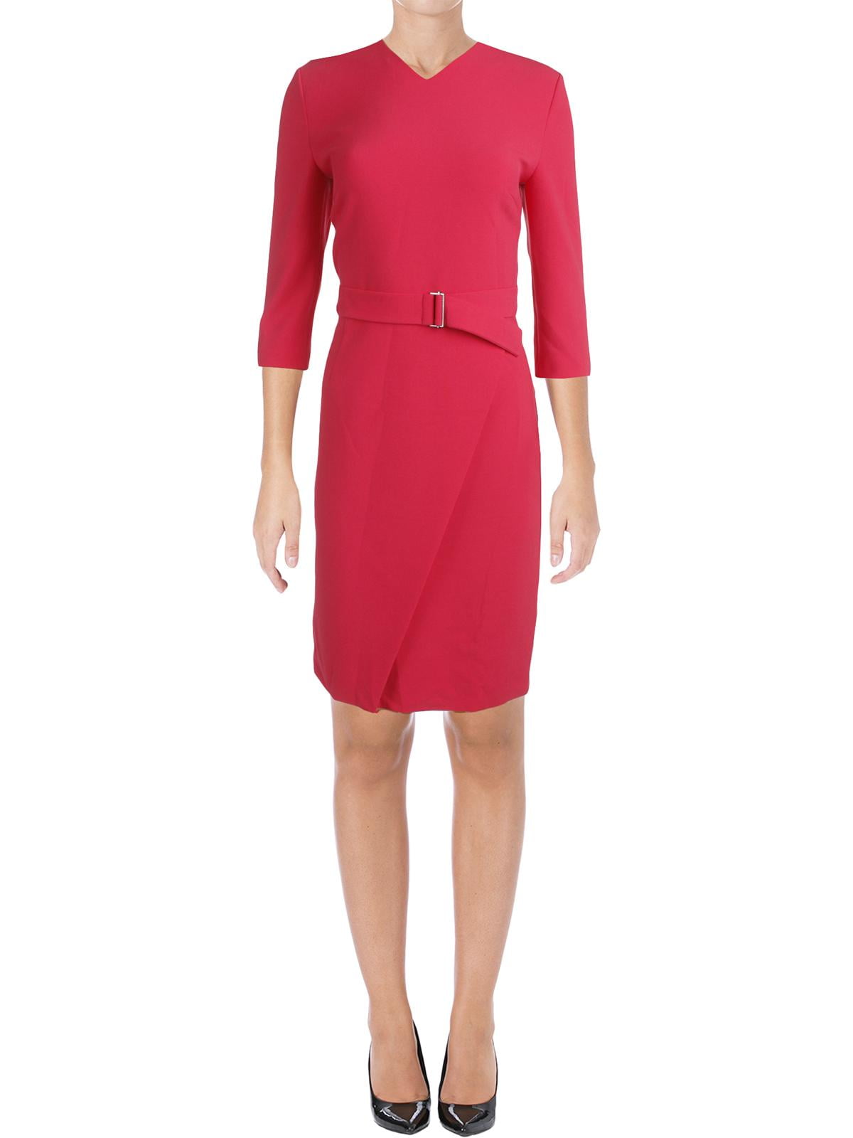Hugo Boss BOSS Hugo Boss Womens Dylea Matte Jersey 3/4 Sleeves
