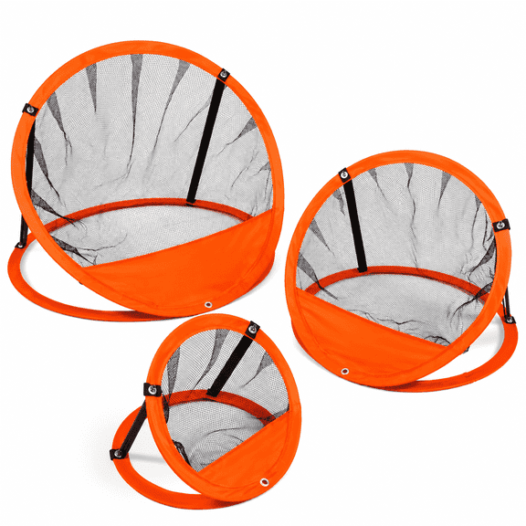 FEHNAG Golf Net 3 Pack, Pop Up Golf Practice Net for Indoor Outdoor Chipping and Pitching Training