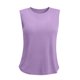 thumbnail image 5 of Tops Casuales sin Mangas para las Mujeres Color Sólido Cuello Redondo Suéter Blusa, las Señoras Tops sin Mangas Y Blusas Suaves Respirables Primavera Verano, 5 of 7
