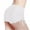 White, variant on Alkepwun Women's High Waisted Swim Shorts Ruched Side Tie Boy Shorts Swimwear Bating Suit Shorts Swimsuit Bottoms