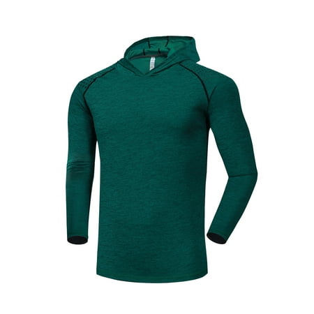 - SAYFUT Mens Hoodie Pullover Long Sleeve Casual Sweatshirts Lightweight Thin Active T Shirt