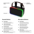 onn. Portable Karaoke with Wireless Microphones, 9 Hours Playtime
