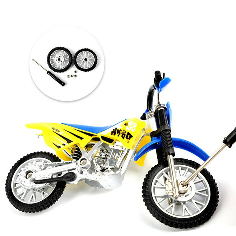 Mini 1:36 Motocross Motorcycle Model Diecast Toy Finger Toys Decoration Kid  Gift