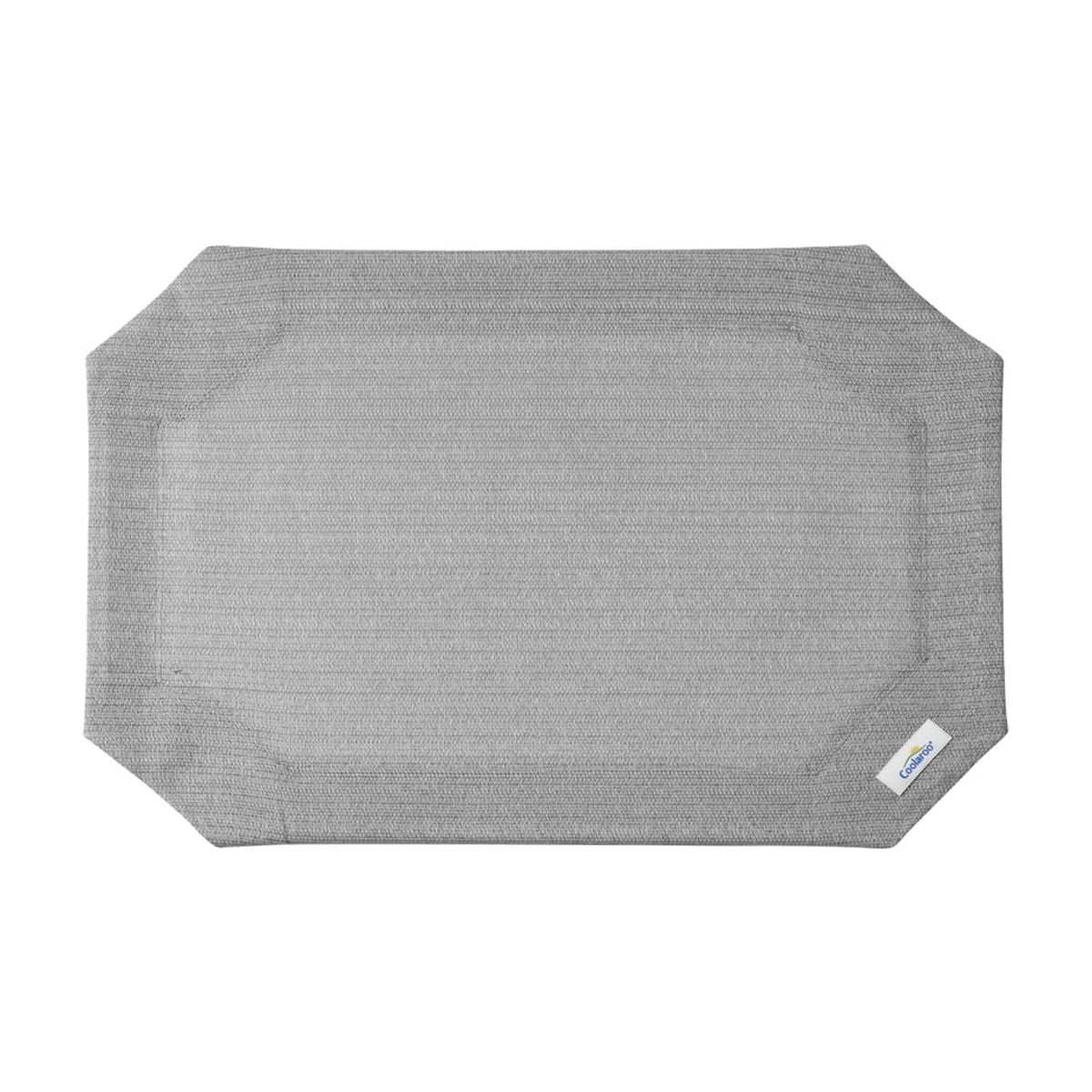 Coolaroo Cooling Elevated Dog Bed PRO with Heatshield Replacement Cover, Medium Glacier Grey
