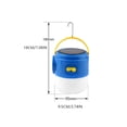 thumbnail image 2 of Yuarrent Lámpara de emergencia Recargable Linterna de tienda de alta potencia LED Luces de emergencia extraíbles de larga duración Camping BBQ Iluminación y accesorios Tipo 1 Yuarrent HA074347-01, 2 of 6