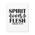 thumbnail image 2 of Scripture Walls Romans 8:13 Spirit Over Flesh Bible Verse Canvas Christian Wall Art Ready to Hang Unframed, 2 of 13