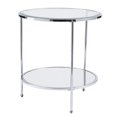 thumbnail image 1 of SEI Meubles Risa Table Ronde en Verre Chromé, 1 of 8