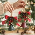 thumbnail image 7 of Christmas Bell *1 Christmas Decoration Bells Bells for Christmas Trees Bell Decor Hanging Decorative Bell for Door Wall Window Indoor and Outdoor Decor New Year Hanging Ornament, 7 of 7