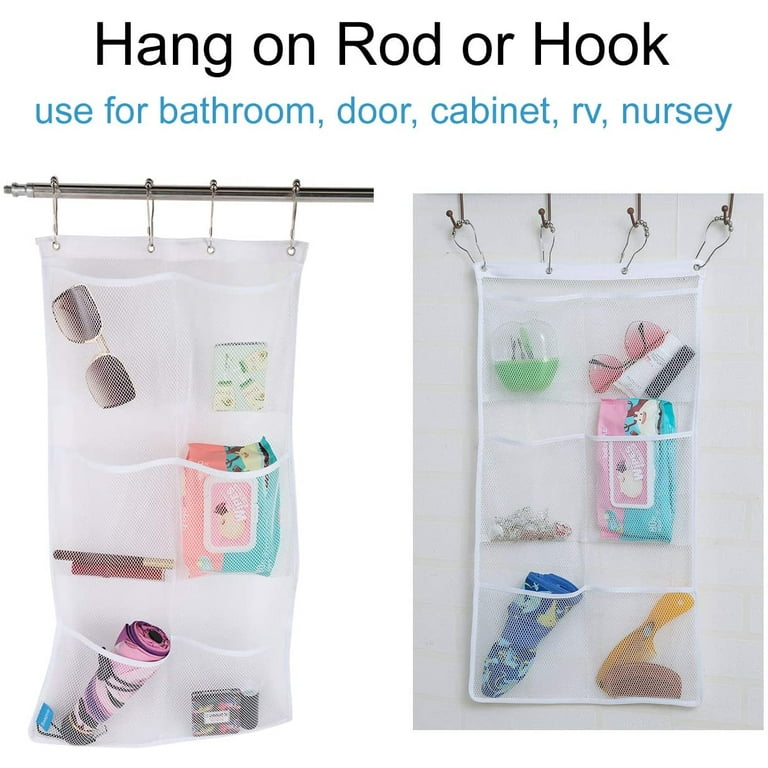 Mesh Hanging Bathroom and Shower Organizer