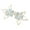 Light blue-Bee white, variant on Cheongsam Button Butterfly Shape Traditional Chinese Knot Buttons for Dress Cloaks Coat Decorative Sewing Fasteners
