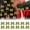 E, variant on 12Pc Clearance Under $5 Christmas Bows Christmas Bow Cloth For Gift Using White Red Dot Bows 12 White Dot-Red Bow Decorations (F)