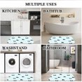 thumbnail image 7 of Blact Cat Flannel Bath Mat 16x24 Inches, Soft Absorbent Non-Slip Bathroom Rug, Machine Washable Floor Mat for Shower, 7 of 7