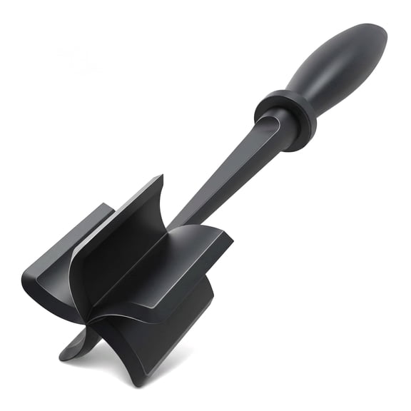 Upgrade Meat Chopper, Heat Resistant Meat Masher for Ground Beef & Hamburger, Nylon Non Stick Smasher Tool, Mix and Chop for Hamburger Grinder, Potato Masher