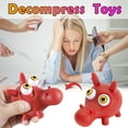 thumbnail image 4 of Purple Squishy Animal Eye Popping Stress Relief Toy Soft Decompression Squeeze Toy For Adults And Kids Anxiety Relief Sensory Fidget Toy Fun Desk Decor, 4 of 7