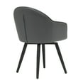 thumbnail image 4 of Studio Designs Home Dome Faux Leather Swivel Dinning / Office Chair with Arms, 4 of 8