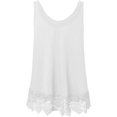 thumbnail image 2 of HSHDLDF Plus Size Swing Lace Flowy Tank Top for Women, 2 of 3
