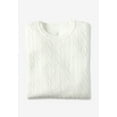 thumbnail image 5 of Woman Within Plus Size Cable Knit Pullover Crewneck Sweater, 5 of 5