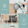 thumbnail image 6 of Light Blue Christmas Tree Pattern Kitchen Rugs Sets Of 3,Kitchen Runner Rugs Non Skid Washable,Decorative Kitchen Floor Mats for Kitchen,Sink,Laundry,17"x30"+ 17"x47" + 17"x59", 6 of 6