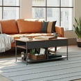 thumbnail image 3 of Pemberly Row Engineered Wood Lift-Top Coffe Table in Vintage Oak, 3 of 4