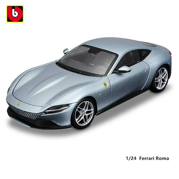 Bburago-vehículo de lujo de aleación de Ferrari Purosangue, escala 1:24, coches fundidos a presión, colección de juguetes, regalo
