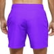 thumbnail image 5 of Ceisia Men's Bright Purple Tired Sigh Emoji Print Beach Shorts 4-Way Stretch Drawstring Swim Trunks Gifts, 5 of 5