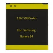 Quantum Extended Slim 5990mAh Battery for Samsung Galaxy S4 L720 I9500 I9505