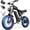 GT20-View Mirror, variant on GugoIs 20" * 4.0 Electric Bike for Adults, 1500W Peak Electric Mountain Bike, 48V 15.6Ah Battery Fat Tire Dirt Ebike, Full Suspension, USB-A, off-road , UL2849