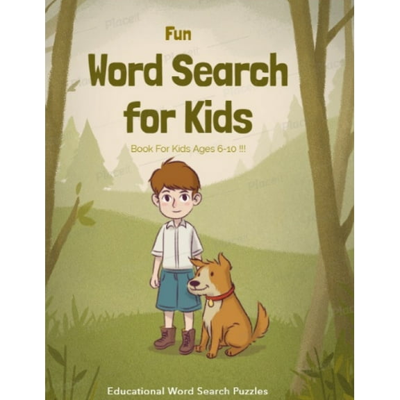 Fun word search book for kids ages 6-10: THE BEST GIFT IDEA FOR KIDS, cleverly hidden word searches, Fun Puzzle, Educational, concentration. Brain Games, (Paperback)
