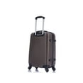 thumbnail image 6 of InUSA Royal 20" Hardside Lightweight Luggage with Spinner Wheels, Handle, and Trolley, Brown, 6 of 11