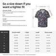 thumbnail image 7 of Xecao offers the Gnome Love USA for Men's Casual Short-sleeved Shirt, a button-up collared shirt with a pocket, perfect for beach vacations and yacht travel in the X-Large size., 7 of 7