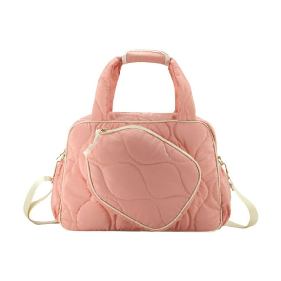 yotijay Pickleball Bag Carrying Bag Handbag Multipurpose Large Bag Pink