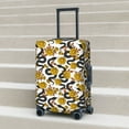 thumbnail image 3 of Wukai Snake And Rose Elastic Luggage Cover: Personalized Protection for Your Suitcase - Fits 19~29-inch, Washable & Durable Travel Companion-Small, 3 of 8