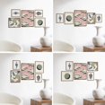 thumbnail image 4 of HAUS AND HUES Photo Gallery Wall Frame Set - Set of 5 Walnut Frames for Gallery Wall, Gallery Wall Frames, Multiple Picture Frames for Wall Collage (Two 8x10, Two 11x14, One 16x20 Framed Walnut), 4 of 5