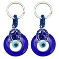 thumbnail image 1 of MasteelfCA 2 Pcs Creative Evil Eye Key Chain Fashion Bag Hanging Pendant Practical Key Ring, 1 of 8