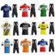 thumbnail image 2 of Kit de ciclismo retro para hombre Maillot de ciclismo para hombre Ropa de ciclismo de manga corta de verano Ropa de carretera Molteni Faema Reynolds ELF, 2 of 5